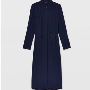 Club Monaco Navy Midi Dress